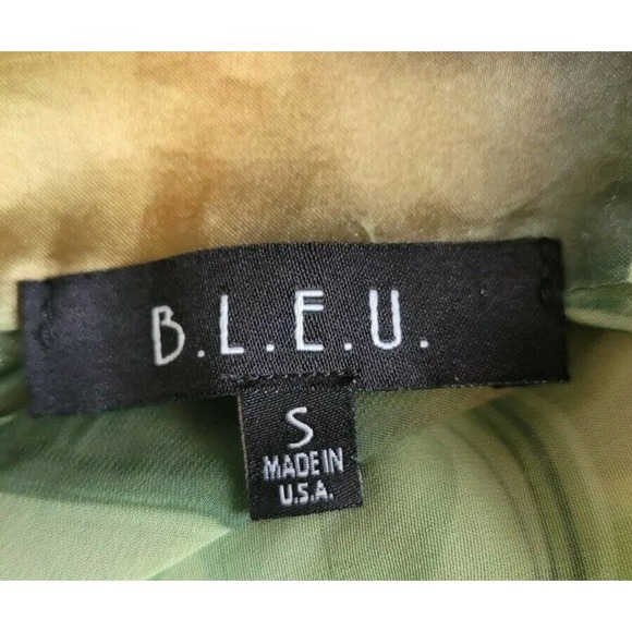 B.L.E.U. Tunic Multicolored 3/4 Open Sleeve Sheer - Picture 7 of 8